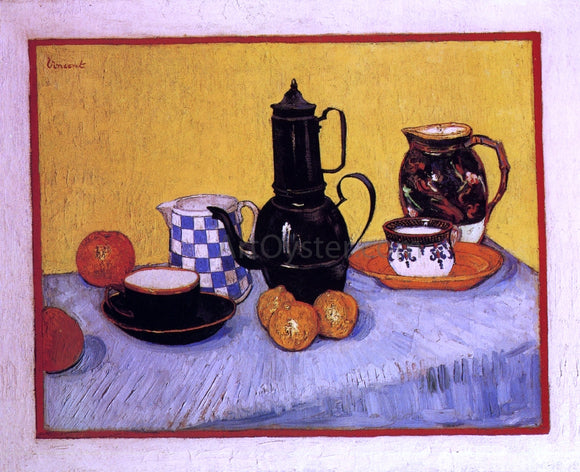  Vincent Van Gogh Still Life with Coffeepot - Art Print