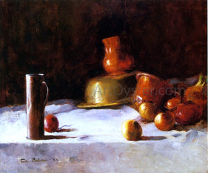  Emil Carlsen Still Life with Copper, Brass and Onions - Art Print