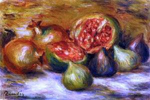  Pierre Auguste Renoir Still Life with Figs - Art Print