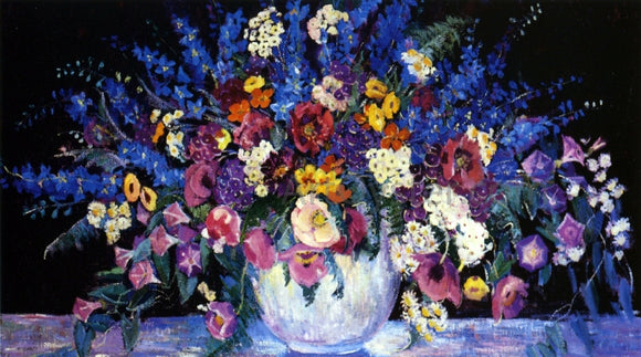  Dorothea Litzinger Still Life with Flowers - Art Print