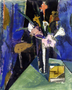  Preston Dickinson Still Life with Flowers - Art Print