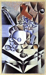  Juan Gris Still Life with Flowers - Art Print