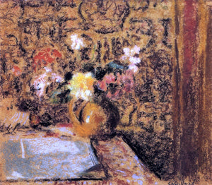  Edouard Vuillard Still Life with Flowers - Art Print