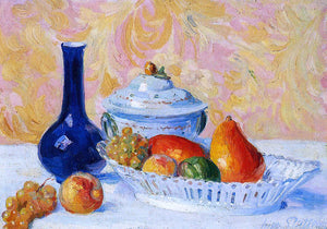  Hippolyte Petitjean Still Life with Fruit - Art Print