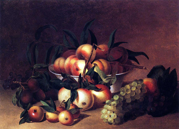  James Peale Still Life with Fruit - Art Print