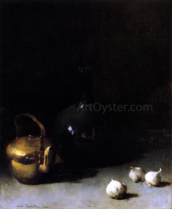  Emil Carlsen Still LIfe with Garlic - Art Print