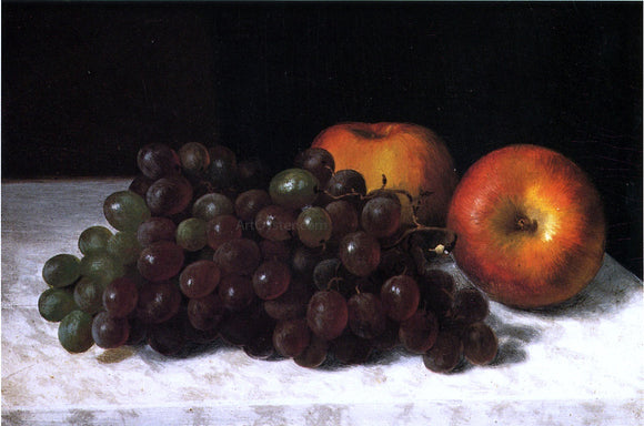  Rudolf Tschudi Still Life with Grapes and Apples - Art Print