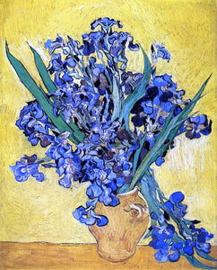  Vincent Van Gogh A Still Life with Irises - Art Print