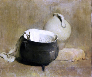  Emil Carlsen Still Life with Kettle and Jug - Art Print