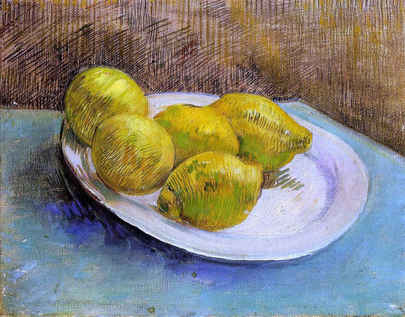  Vincent Van Gogh Still Life with Lemons on a Plate - Art Print