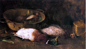  Emil Carlsen Still Life with Mallards and Copper Pots - Art Print