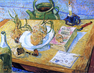  Vincent Van Gogh Still Life with Onions - Art Print