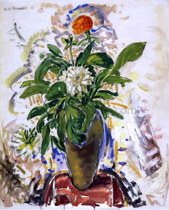 Alfred Henry Maurer Still Life with Orange Carnation - Art Print