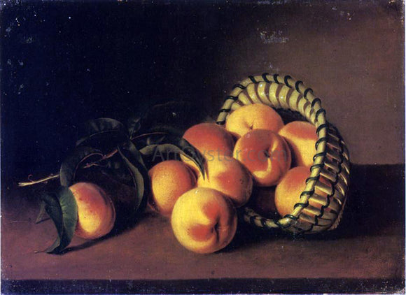  Sarah Miriam Peale Still Life with Peaches - Art Print