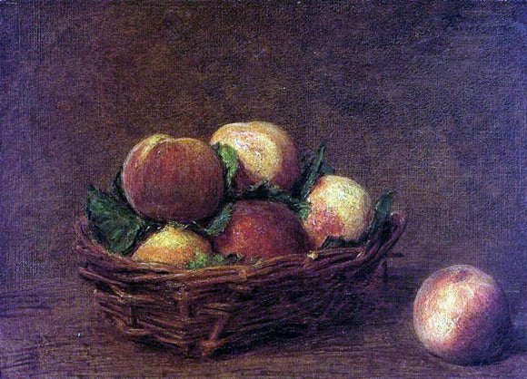  Henri Fantin-Latour Still Life with Peaches - Art Print