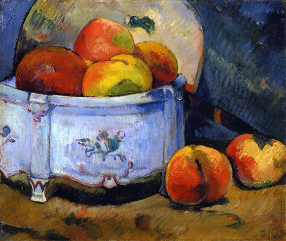  Paul Gauguin Still Life with Peaches - Art Print