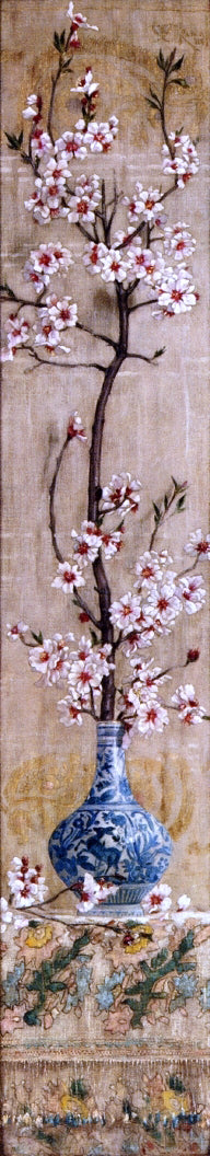  Charles Caryl Coleman Still Life with Plum Blossoms in an Oriental Vase - Art Print