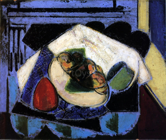  Alfred Henry Maurer Still LIfe with Red Cheese - Art Print