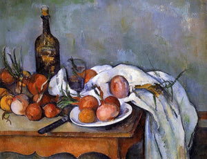  Paul Cezanne A Still Life with Red Onions - Art Print