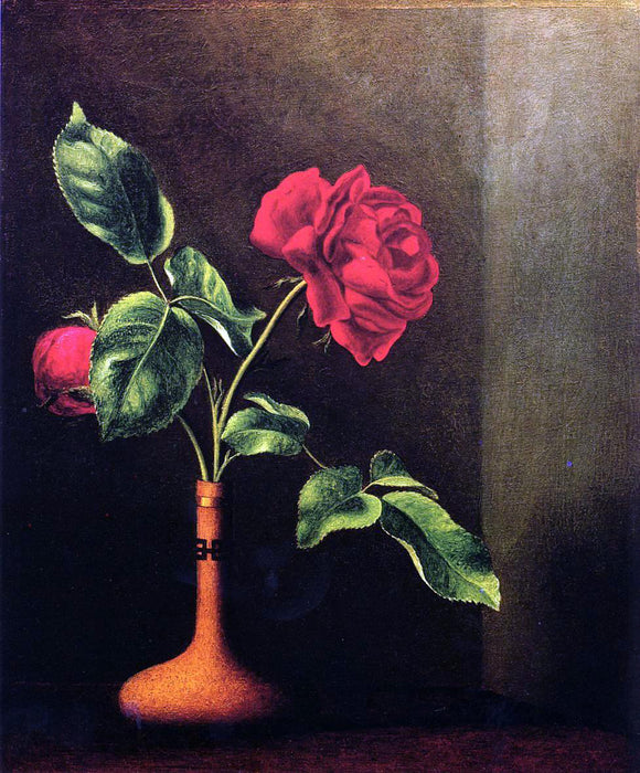  Martin Johnson Heade Still LIfe with Rose - Art Print