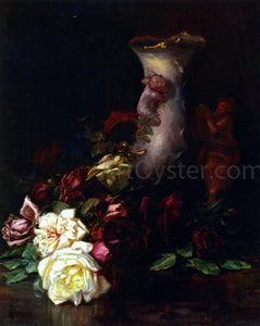  Robert Jenkins Onderdonk Still Life with Roses - Art Print