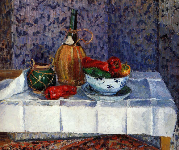  Camille Pissarro Still Life with Spanish Peppers - Art Print