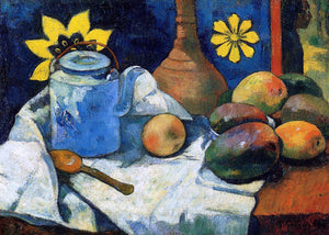  Paul Gauguin Still Life with Teapot and Fruit - Art Print
