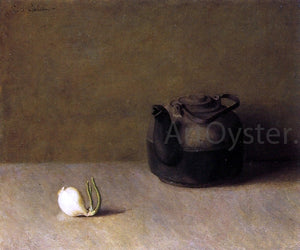  Emil Carlsen Still Life with Teapot and Onion - Art Print