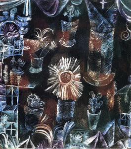  Paul Klee Still Life with Thistle Bloom - Art Print