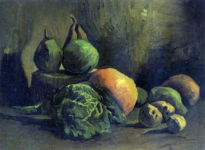 Vincent Van Gogh Still Life with Vegetables and Fruit - Art Print