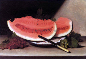  Raphaelle Peale Still Life with Watermelon - Art Print