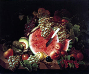  Thomas Whightman Still Life with Watermelon - Art Print