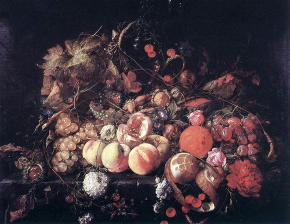  Jan Davidsz De Heem Still-Life - Art Print