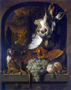  Jan Weenix Still-Life - Art Print