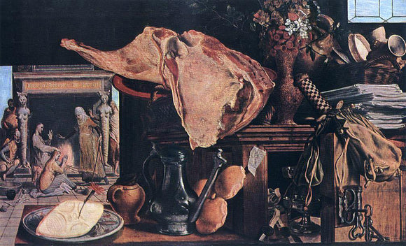  Pieter Aertsen Still-Life - Art Print