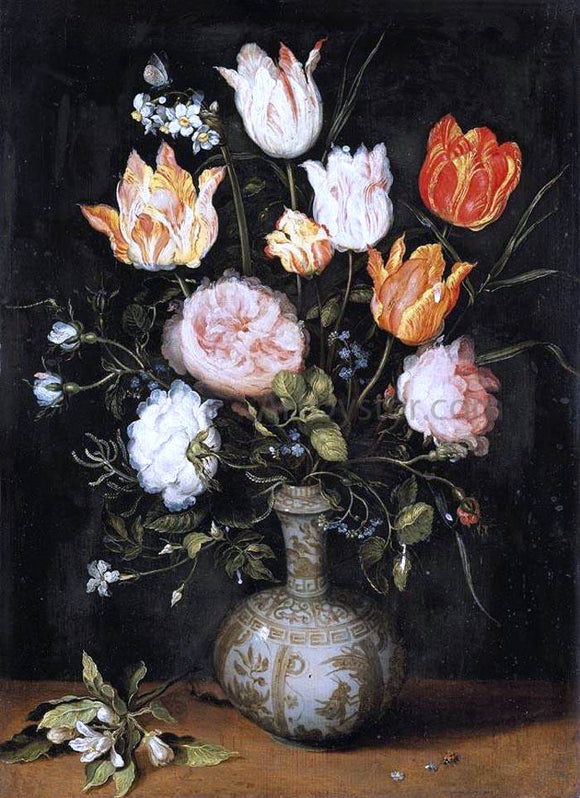  The Younger Jan Brueghel Still-Life of Flowers - Art Print