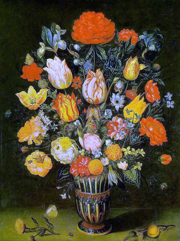  The Elder Ambrosius Bosschaert Still-Life of Flowers - Art Print