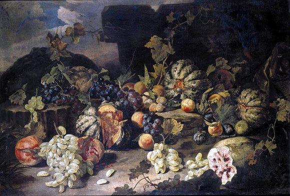  Franz Werner Von Tamm Still-Life of Fruit - Art Print