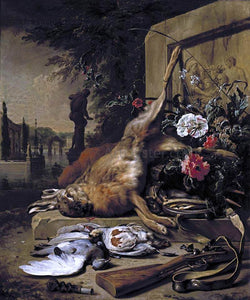  Jan Weenix Still-Life of Game - Art Print