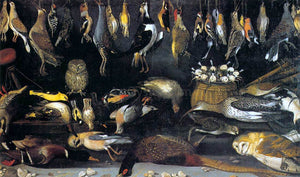  Master of Hartford Still-life Still-Life with Birds - Art Print