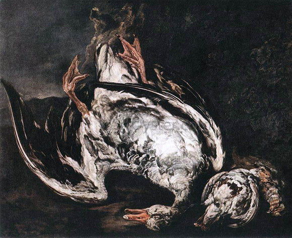  Pieter Boel Still-Life with Dead Wild-Duck - Art Print