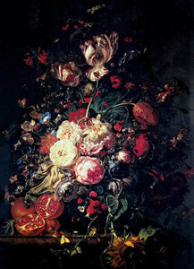  Rachel Ruysch Still-Life with Flowers - Art Print