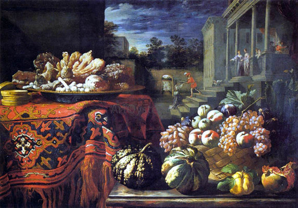  Pier Francesco Cittadini Still-Life with Fruit and Sweets - Art Print