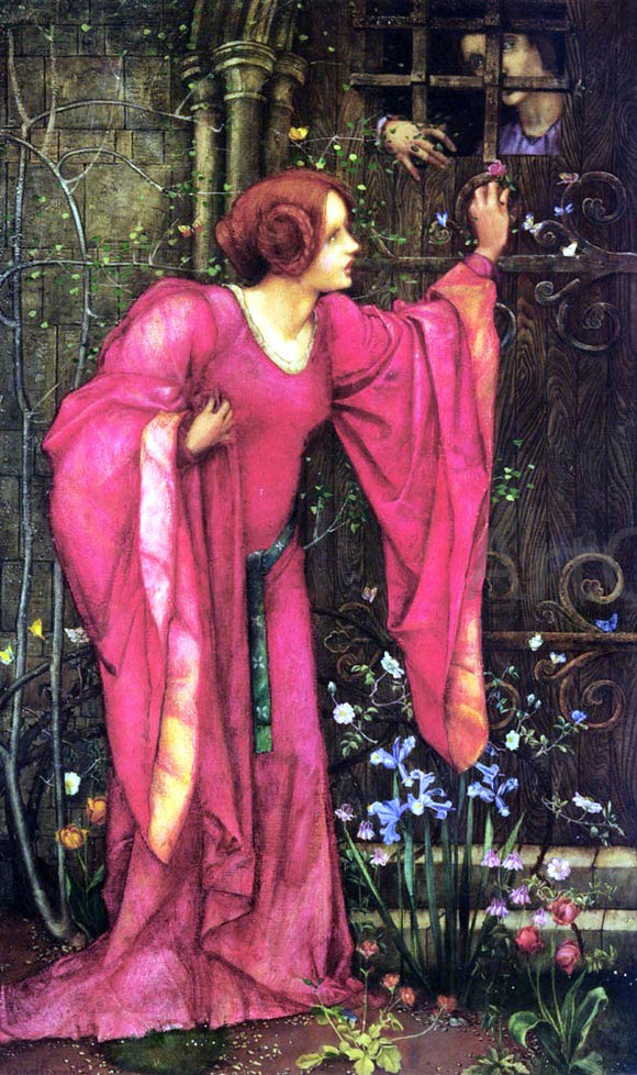  Edward Reginald Frampton Stone Walls Do Not A Prison Make, Nor Iron Bars A Cage - Art Print