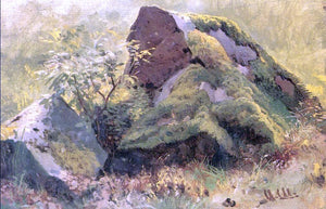  Ivan Ivanovich Shishkin Stones (etude) - Art Print