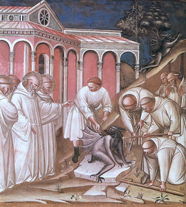  Spinello Aretino Stories from the Legend of St Benedict - Art Print