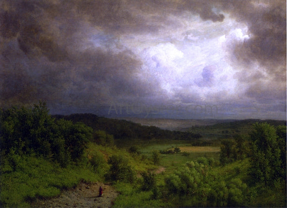  Alexander Helwig Wyant Storm Ahead - Art Print