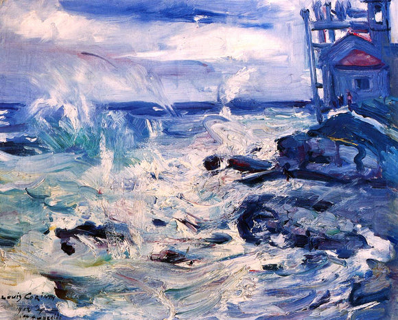  Lovis Corinth Storm at Capo d'Ampeglio - Art Print
