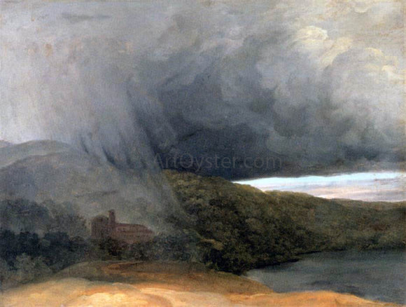  Pierre-Henri De Valenciennes Storm by a Lake - Art Print