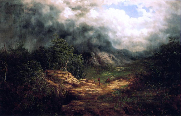  William Anthony Frerichs Storm over the Blue Ridge - Art Print